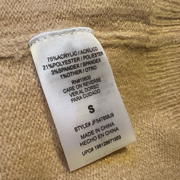 Mason & Belle Pastel Striped V-Neck Sweater Size Small Fall Cozy Comfy Knitwear - Picture 4 of 4